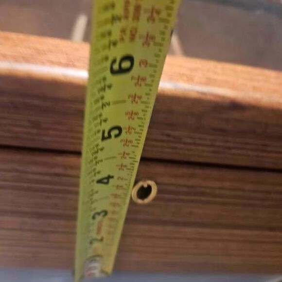 Wood Cigar Humidor 13"x5.5"9.5" Mancave - Picture 8 of 8